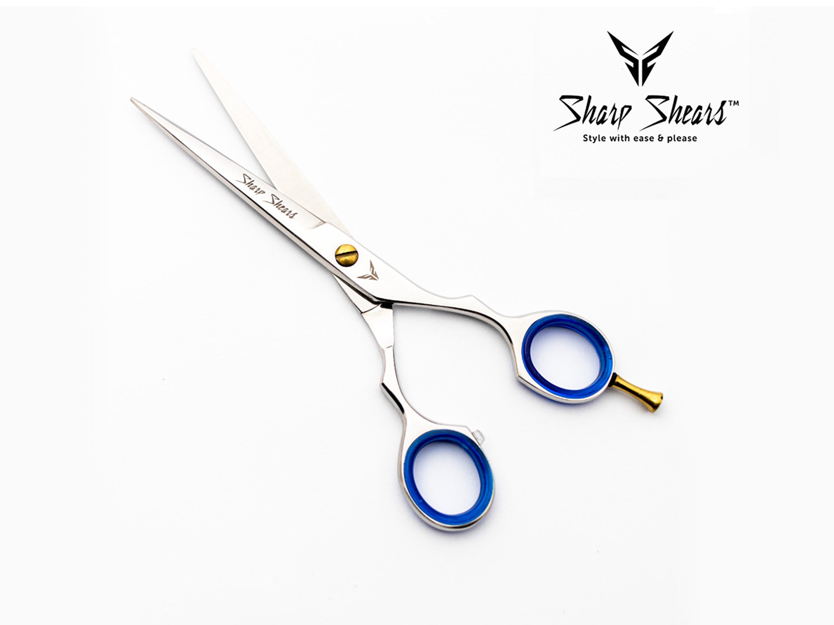 Barber Scissors 6.5" for Professionals – Japanese Steel Hair Cutting Shears with Storage Pouch | Premium Hairdresser Gift & Hair Accessories