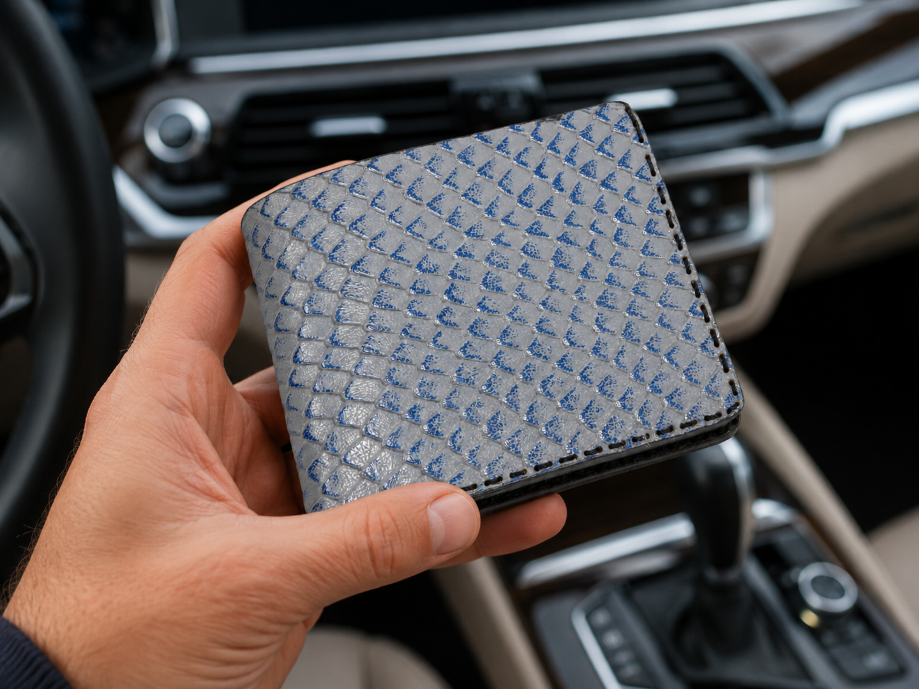 Men's personalized handmade crocodile leather wallets bifold slim card holder engraved wallets exotic wallets gifts for him fathers day gift