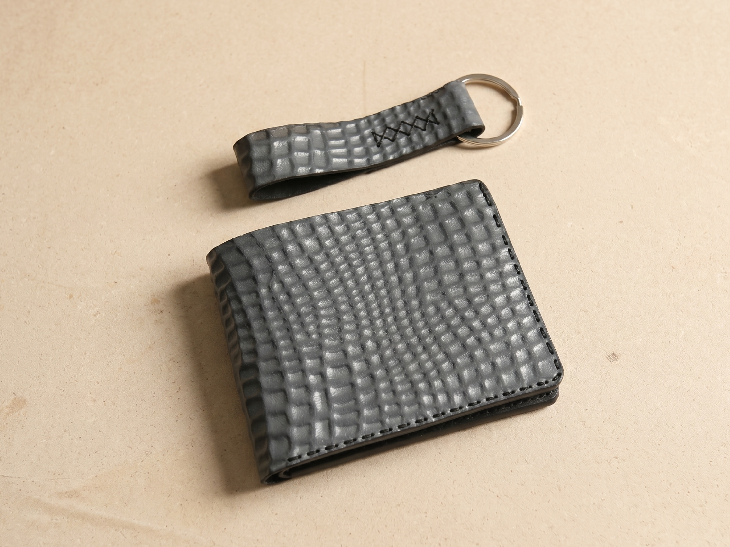 Personalized crocodile leather mens wallet handmade wallets bifold card holder engraved wallets anniversary gifts for him graduation gift