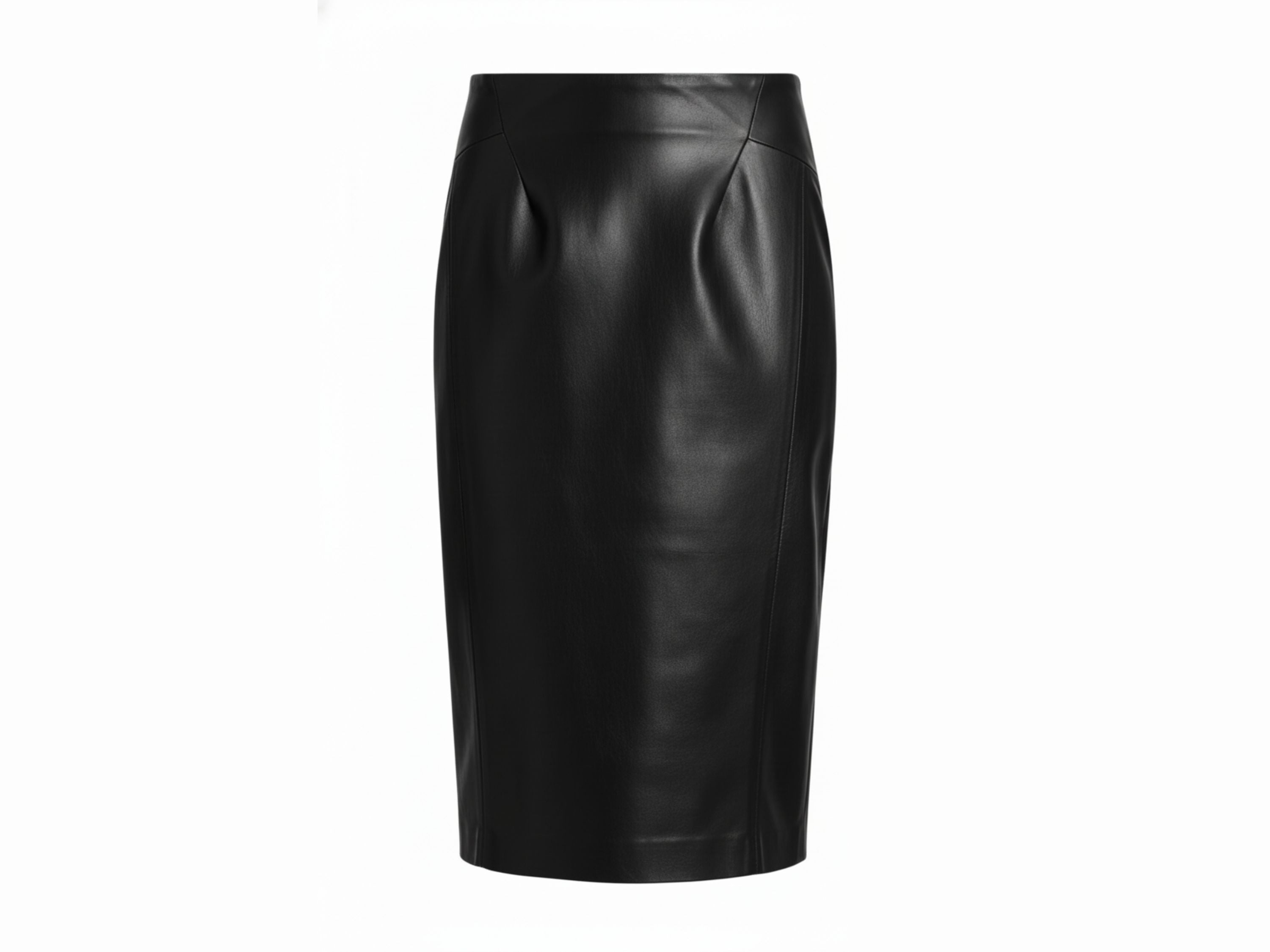 Leather Midi Pencil Skirt – Black & Brown Genuine Leather Skirt, Womens Clothing, anniversary Gift for Her luxury corporate gift