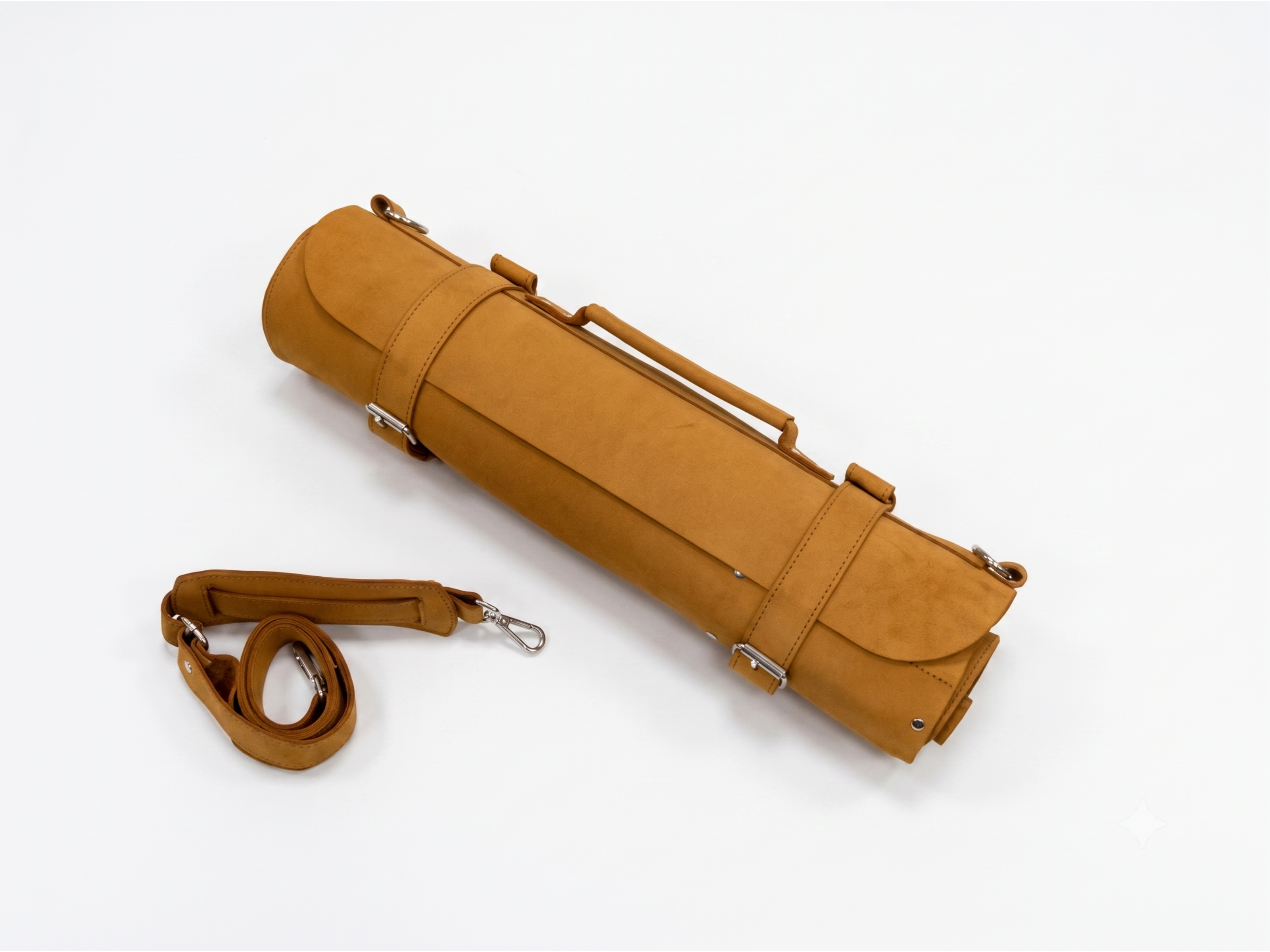 Premium real leather chef knife roll 16 slots of portable wrap holder knife travel and storage bag kitchenware birthday gifts for him