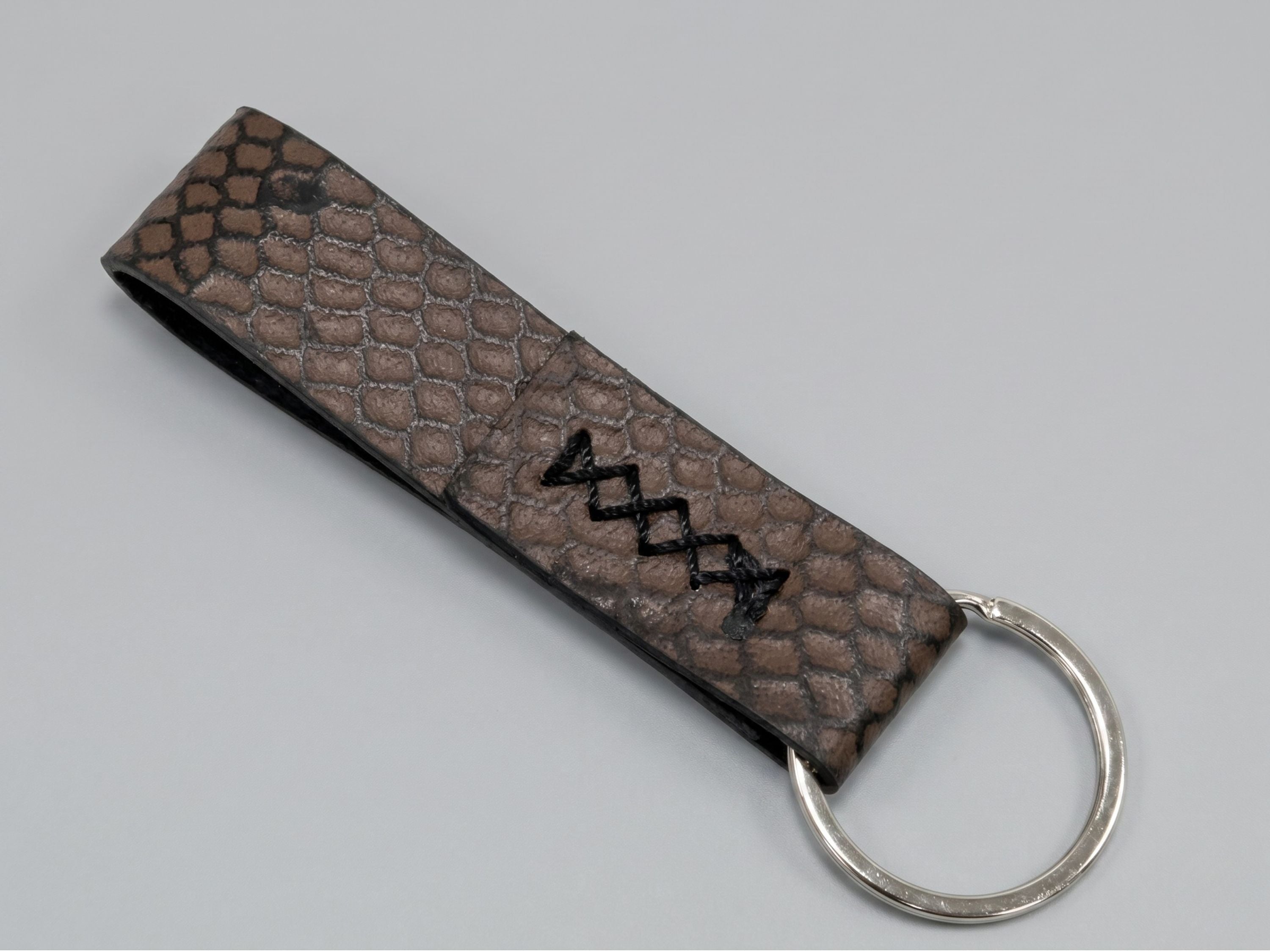 Handmade python snake leather wallet for men's engraved wallets bifold slim card holder with key chains fathers day gifts for dad