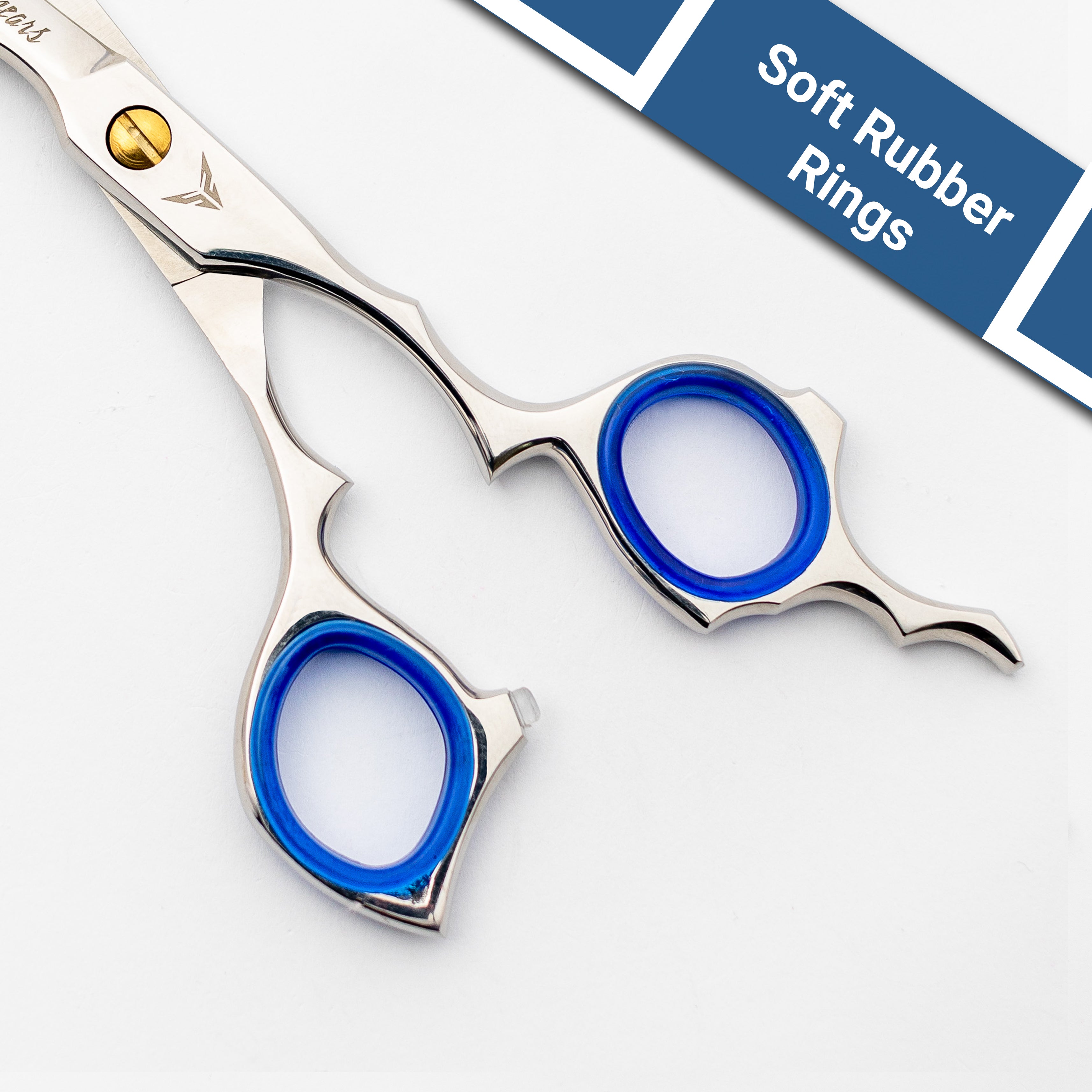 Hairdressing Scissors 6.5 Inch – Japanese Steel Barber Shears, Hair Cutting Scissors, Hairdresser Tool with Adjustable Screw and Storage Pouch