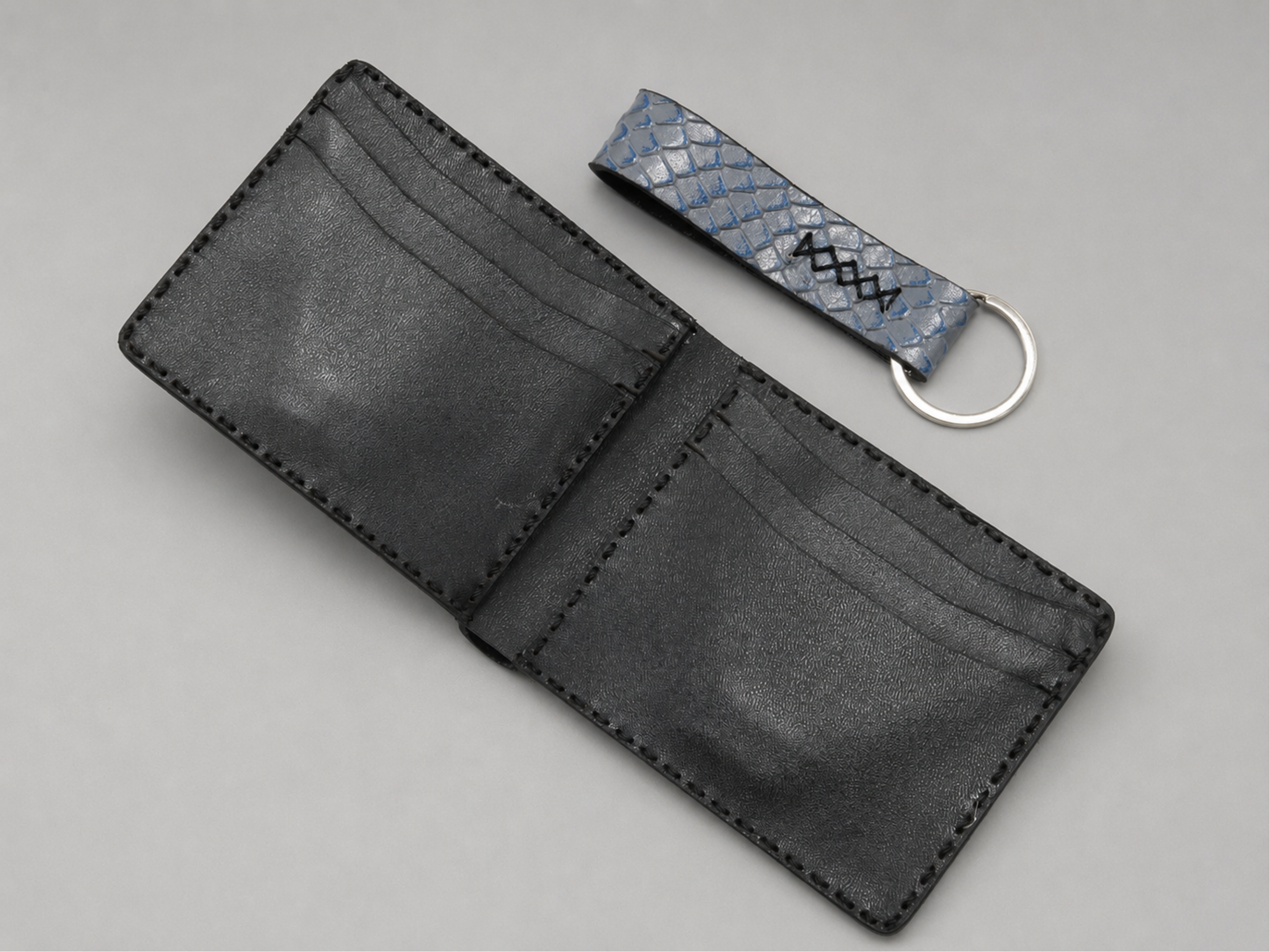 Men's personalized handmade crocodile leather wallets bifold slim card holder engraved wallets exotic wallets gifts for him fathers day gift