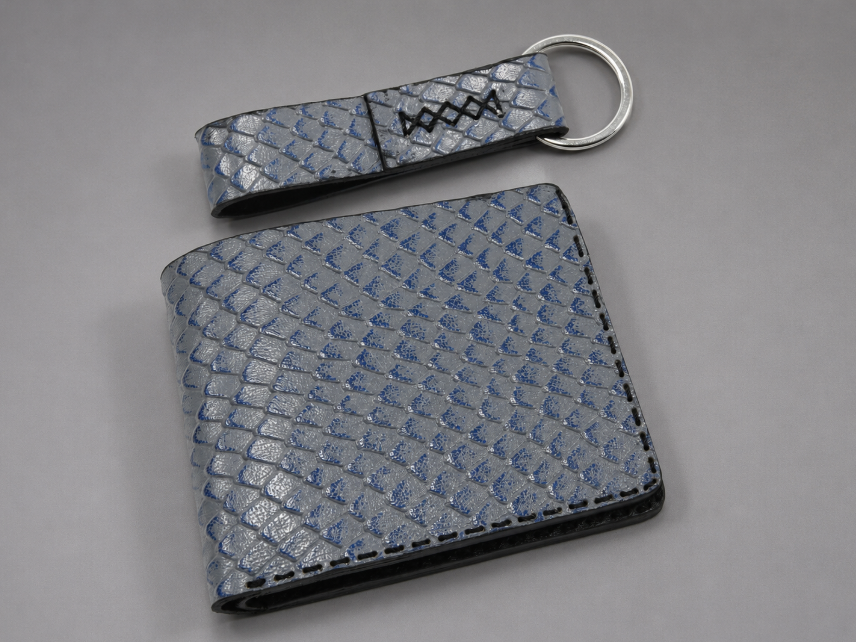 Men's personalized handmade crocodile leather wallets bifold slim card holder engraved wallets exotic wallets gifts for him fathers day gift