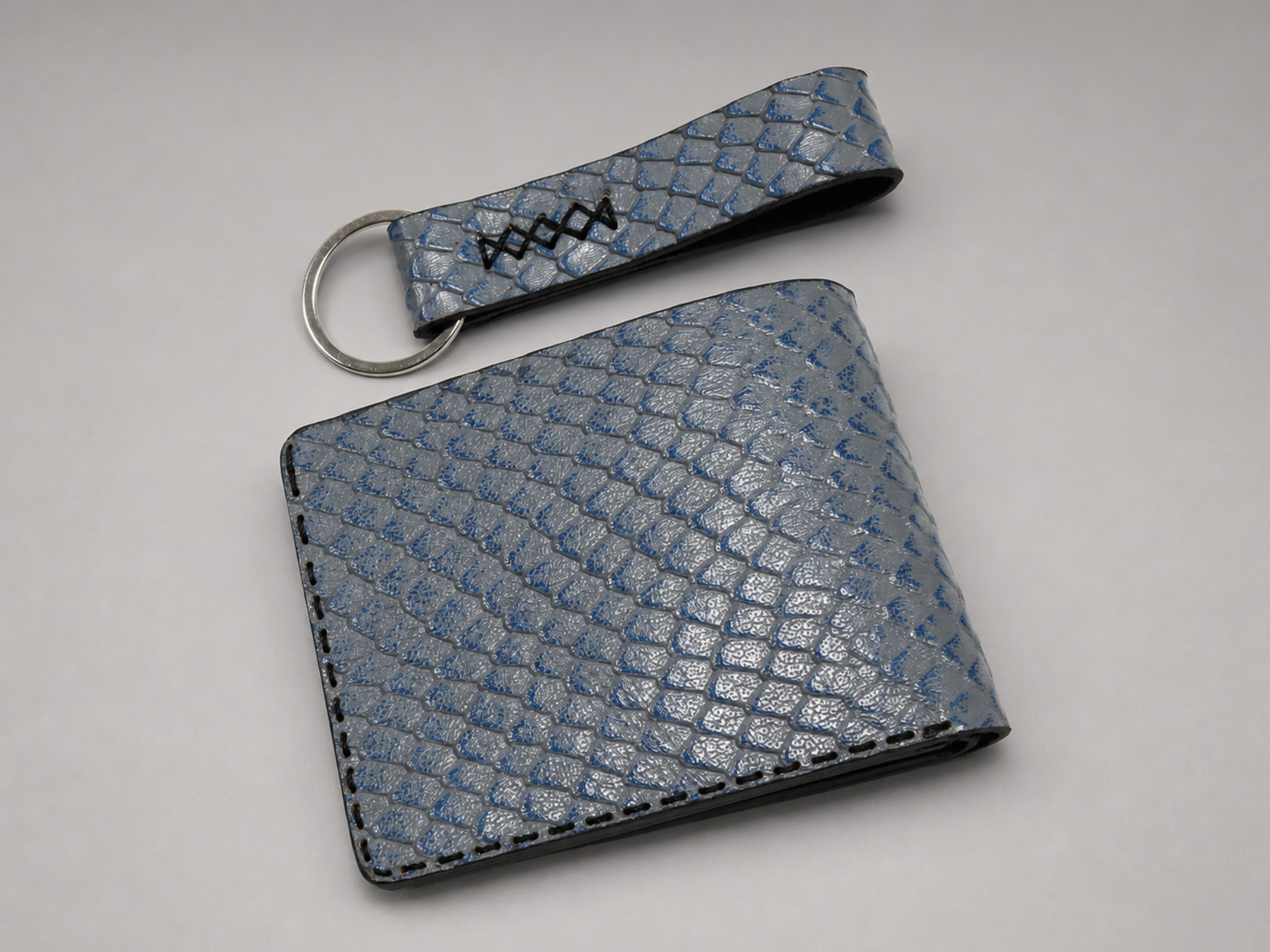 Men's personalized handmade crocodile leather wallets bifold slim card holder engraved wallets exotic wallets gifts for him fathers day gift