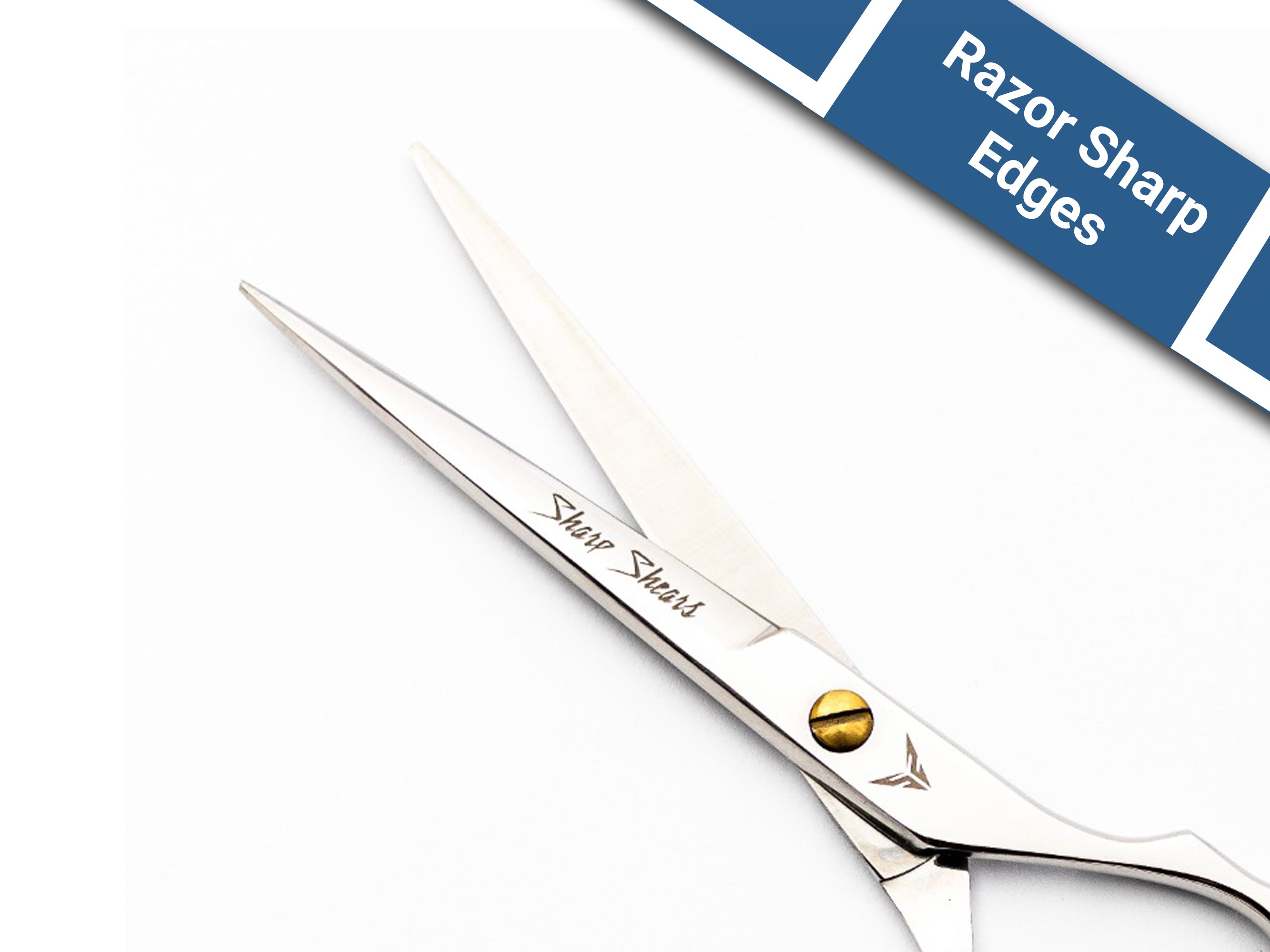 Barber Scissors 6.5" for Professionals – Japanese Steel Hair Cutting Shears with Storage Pouch | Premium Hairdresser Gift & Hair Accessories