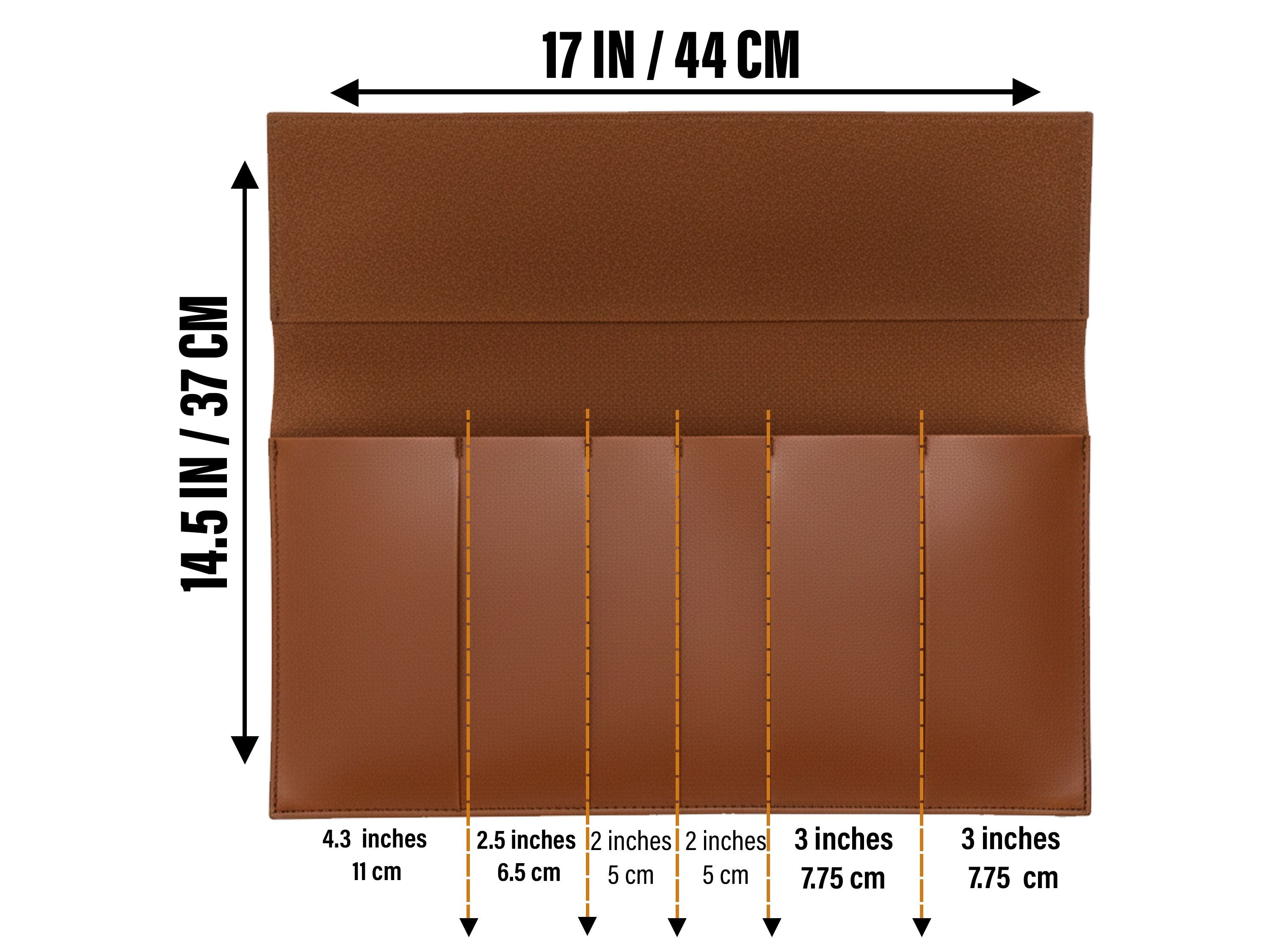 Crocodile-Embossed Cowhide Leather Knife Roll – 6-Slot Premium Chef Tool Bag for Knives, Utensils & Cutlery
