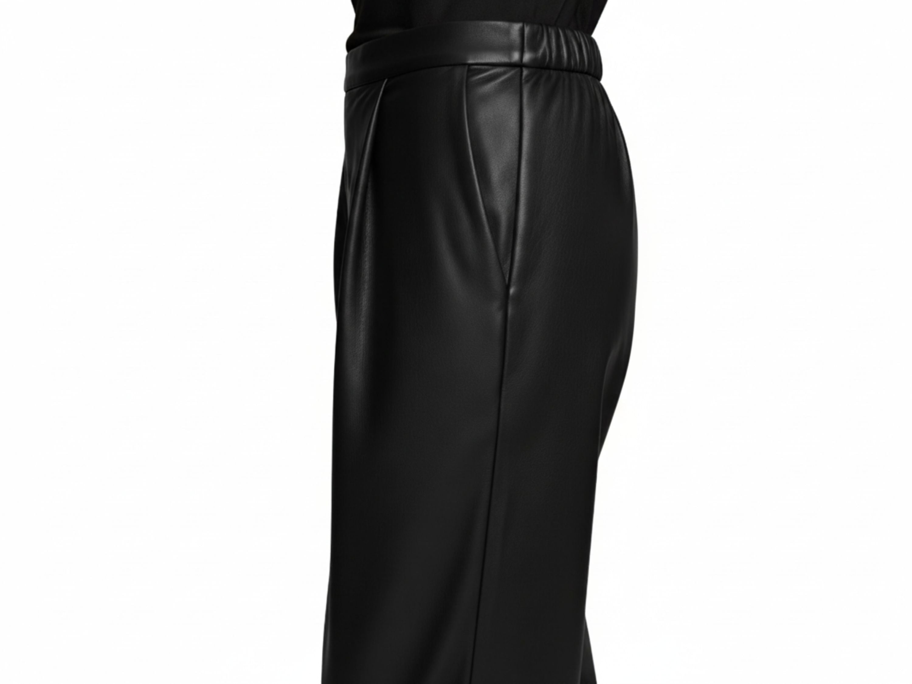 Lambskin Leather Pants Wide Leg Women’s Clothing Leather Anniversary Gift for Her Luxury Corporate Gift Business Owner Gift