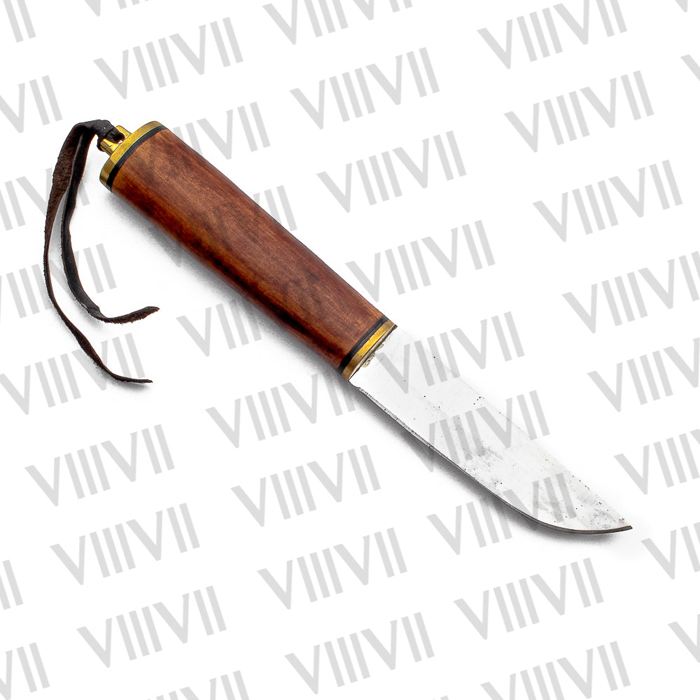 Viking Reenactment Knife with Rosewood Handle | LARP & Renaissance Fair Costume Accessory