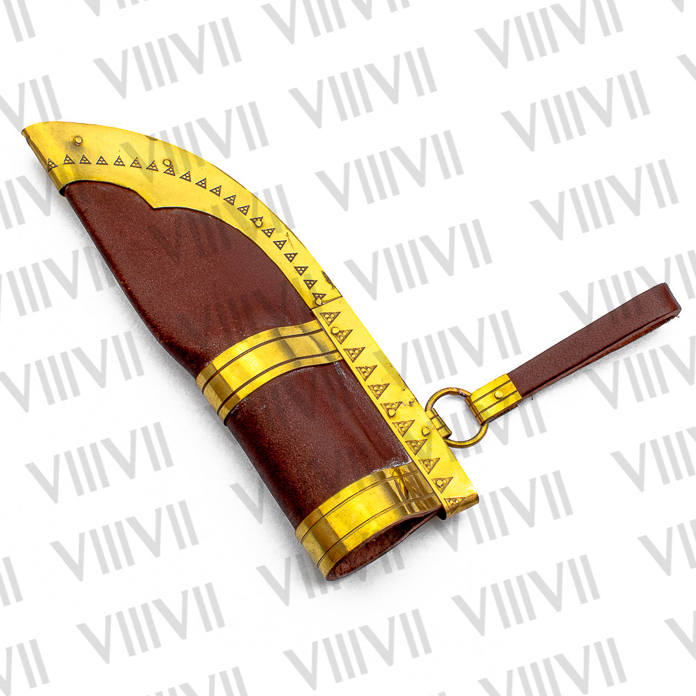 Viking Reenactment Knife with Rosewood Handle | LARP & Renaissance Fair Costume Accessory