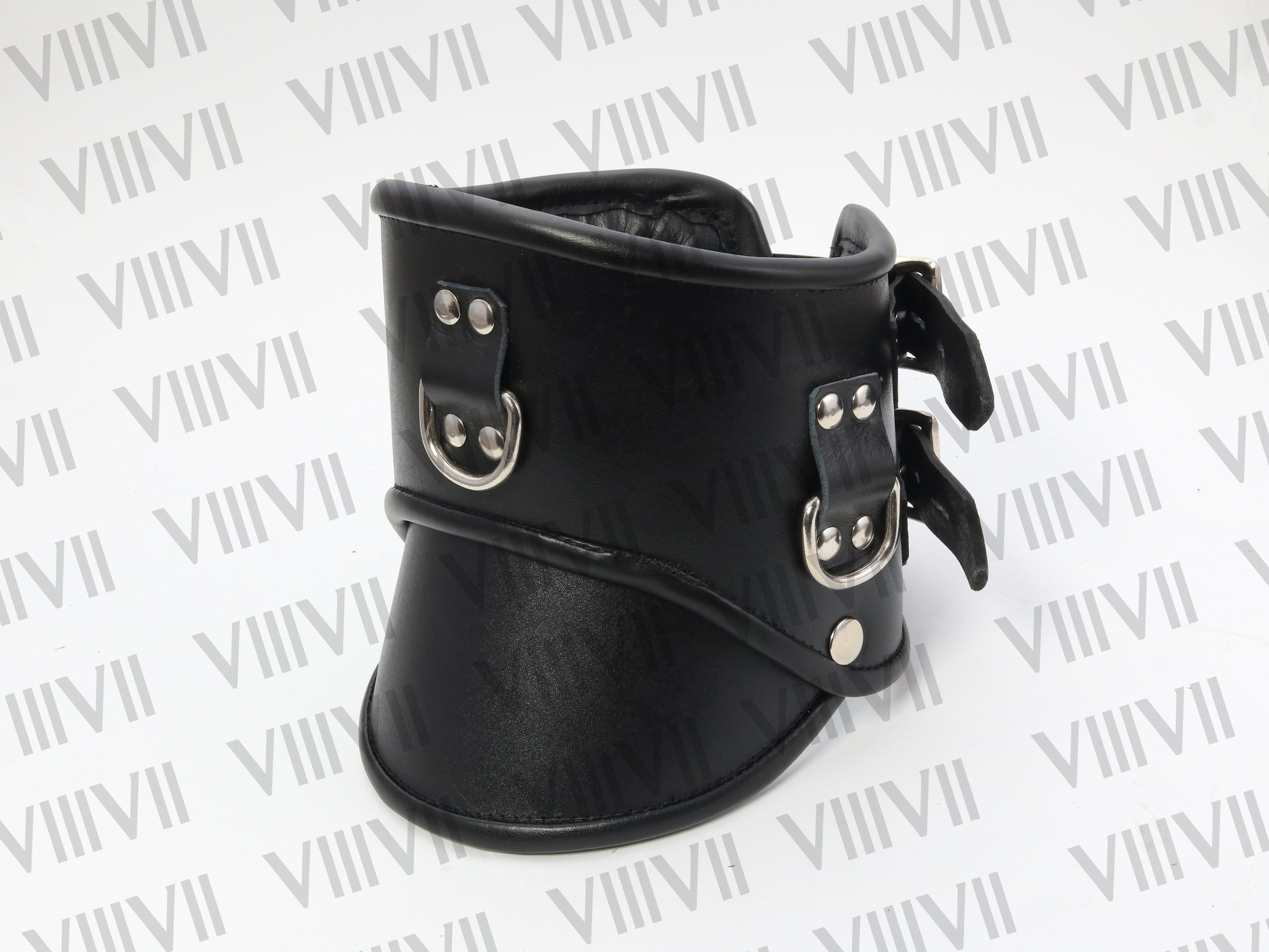 Leather Neck Collar Posture Corset – Adjustable Choker, BDSM Bondage for Women & Men, Slave Collar, Erotic Wear, Fetish Accessories