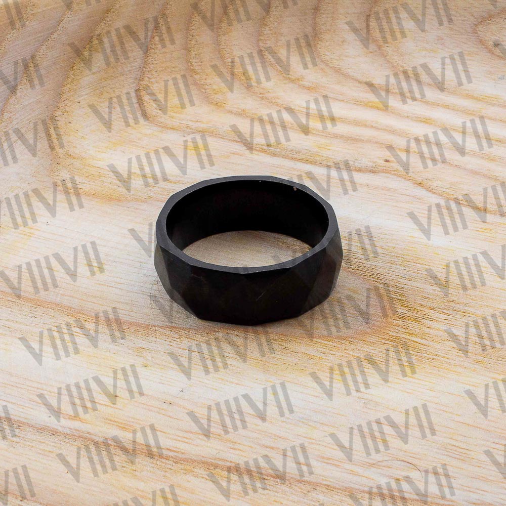 Steel Ring Heat treated into Premium Jet Black