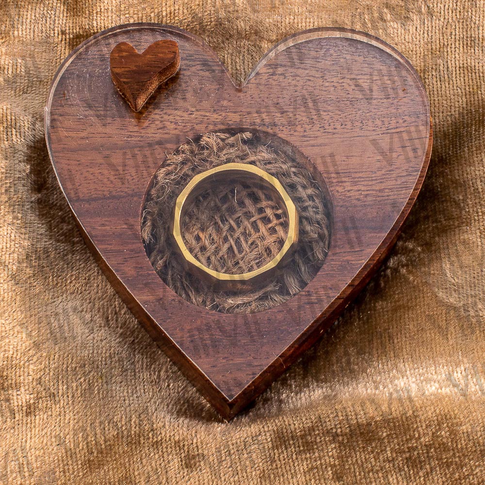 Steel Ring Heat treated into Premium Gold