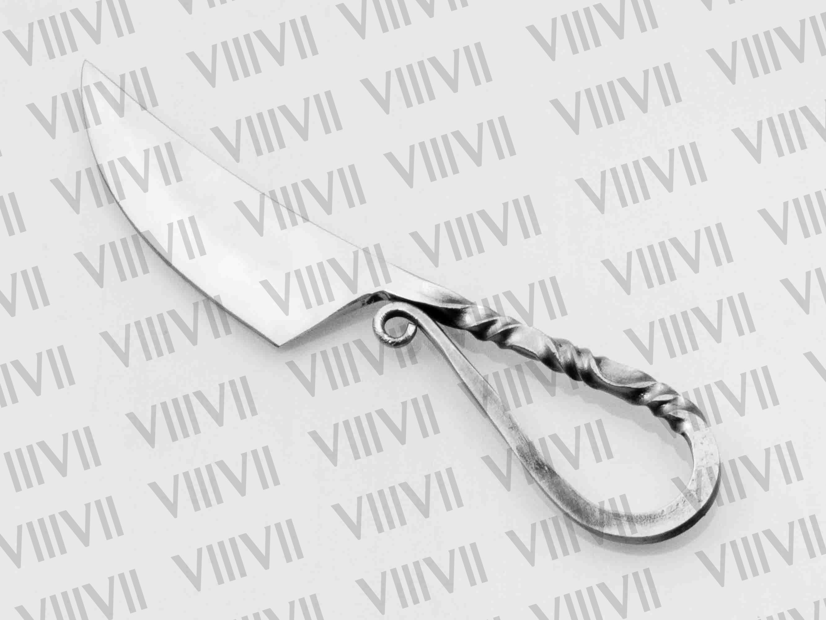 Viking Cutlery set Double twist handle Mirror Polished