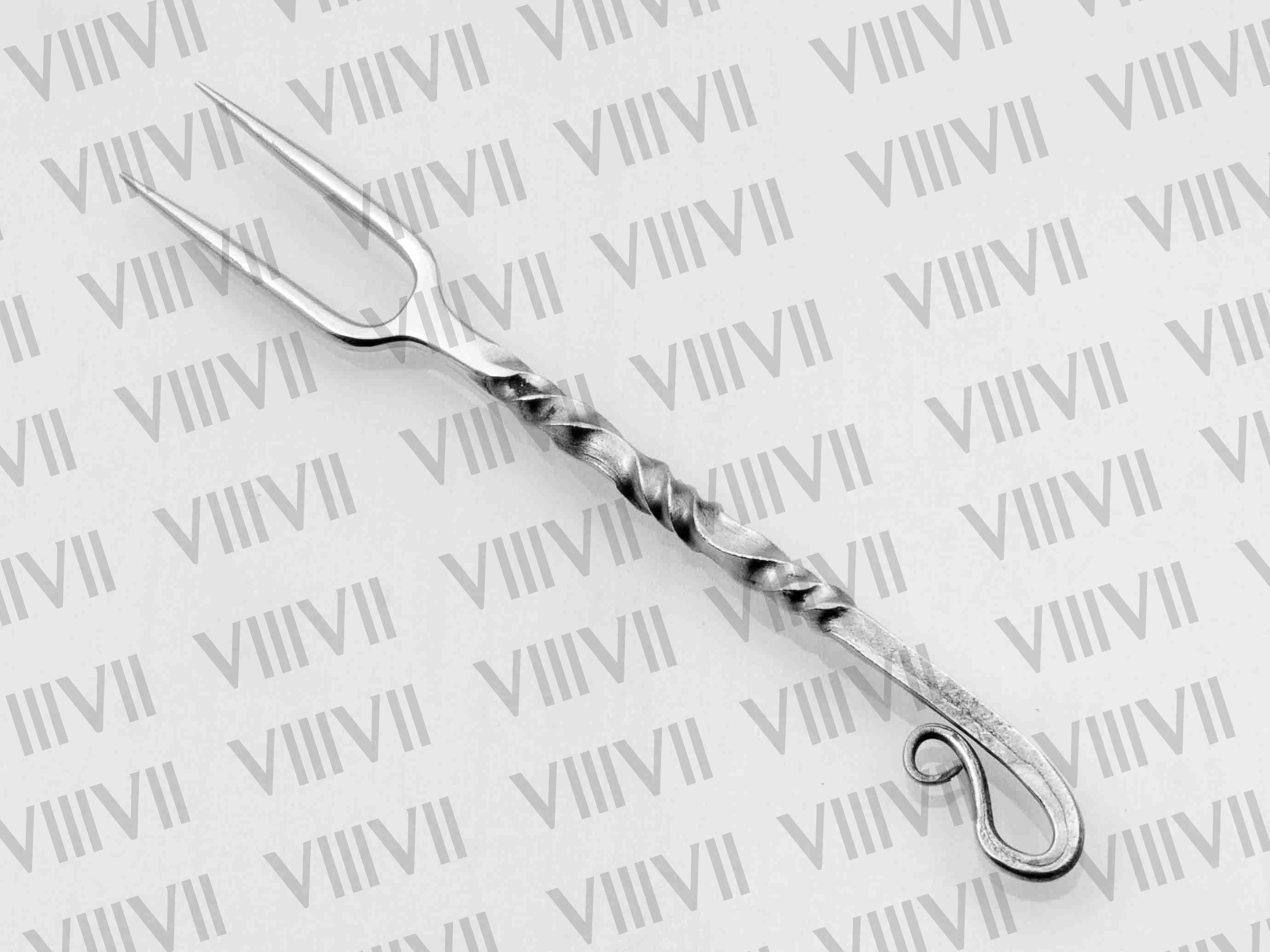 Viking Cutlery set Double twist handle Mirror Polished