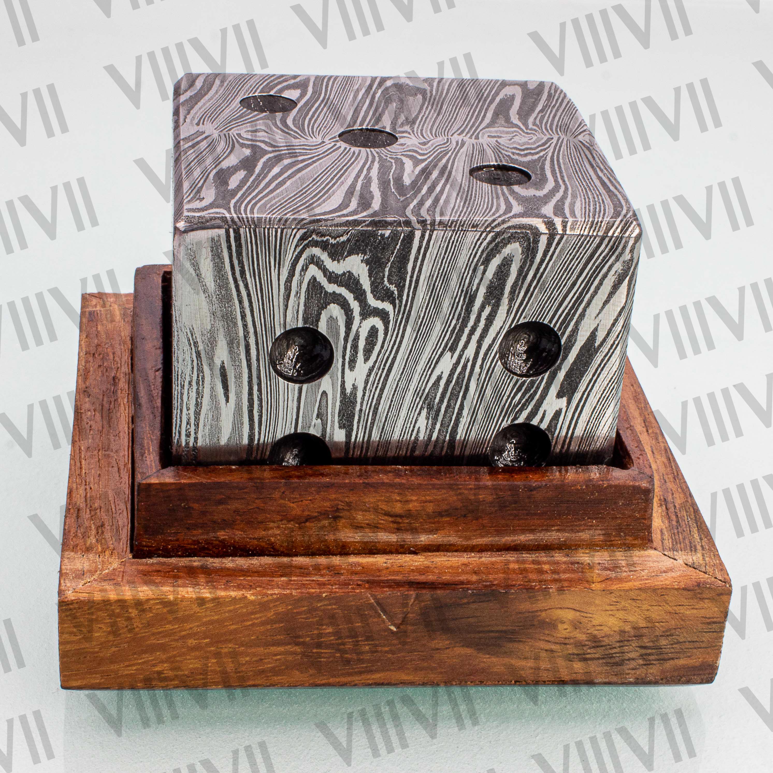 Damascus Dice desk organizer paperweights office home table décor cooperates gift promotional advertising branding items giveaway