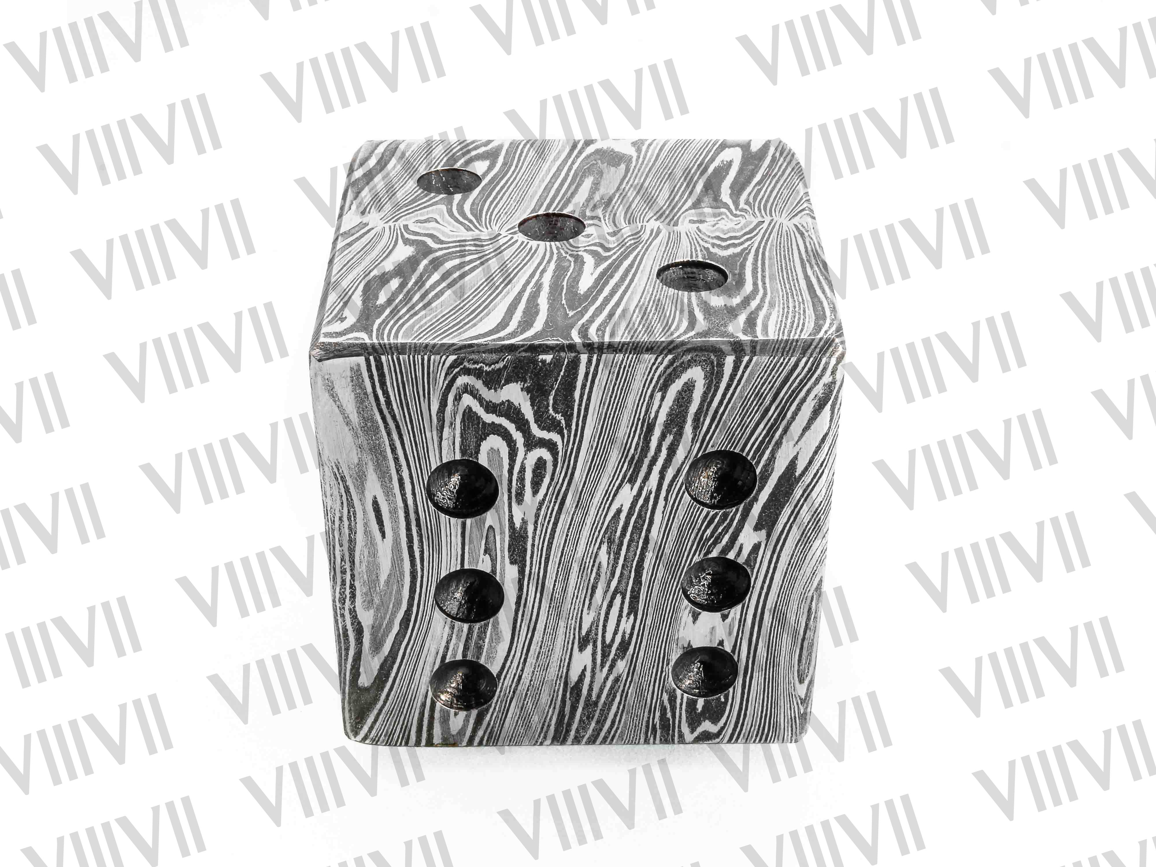 Damascus Dice desk organizer paperweights office home table décor cooperates gift promotional advertising branding items giveaway