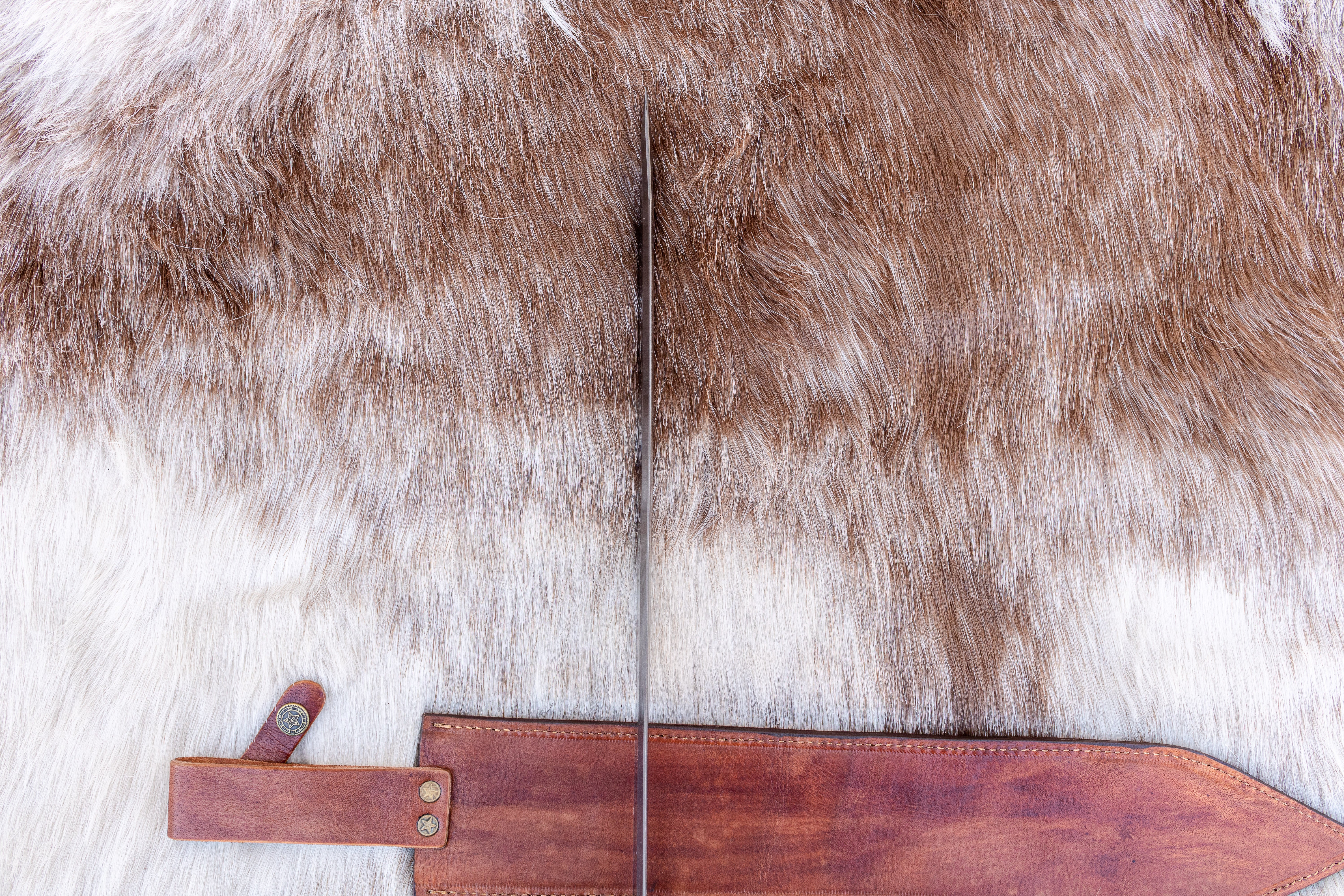 Railroad Spike Knife Double Edge Dagger | 20" Twisted Handle | Handmade Collectible Gift (Copy)