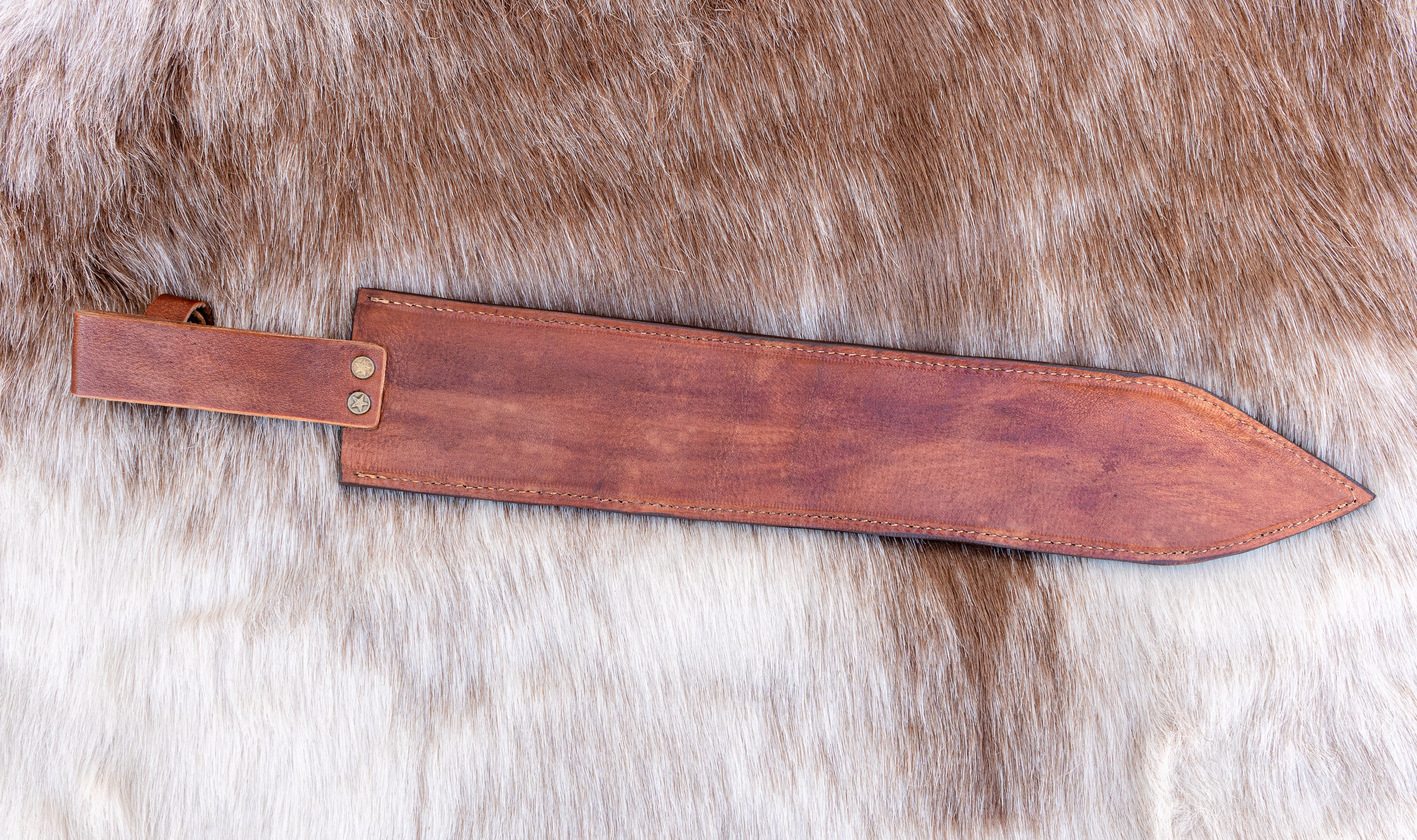 Railroad Spike Knife Double Edge Dagger | 20" Twisted Handle | Handmade Collectible Gift (Copy)