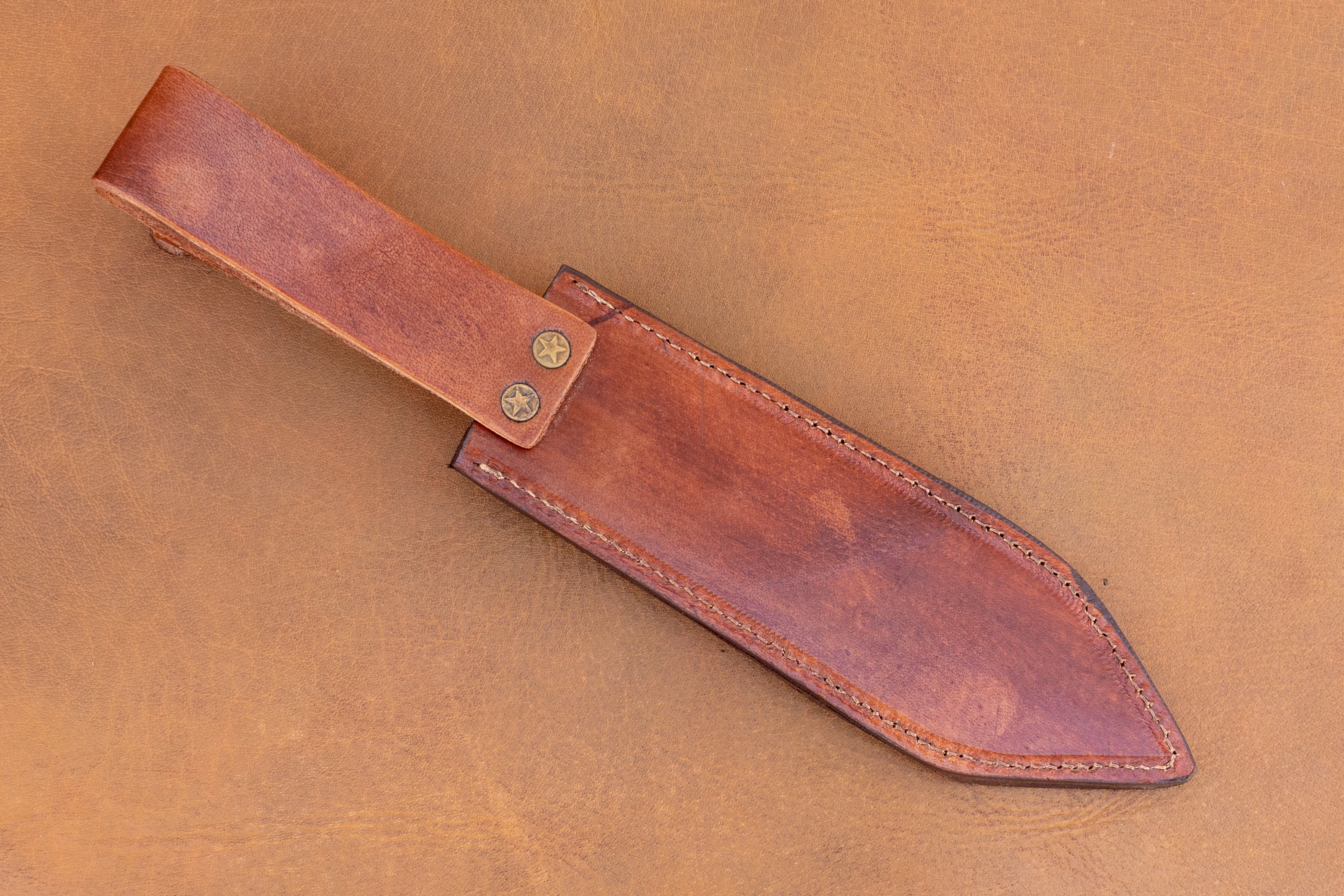 Railroad Spike Knife Double Edge Dagger | 12" Twisted Handle | Handmade Collectible Gift