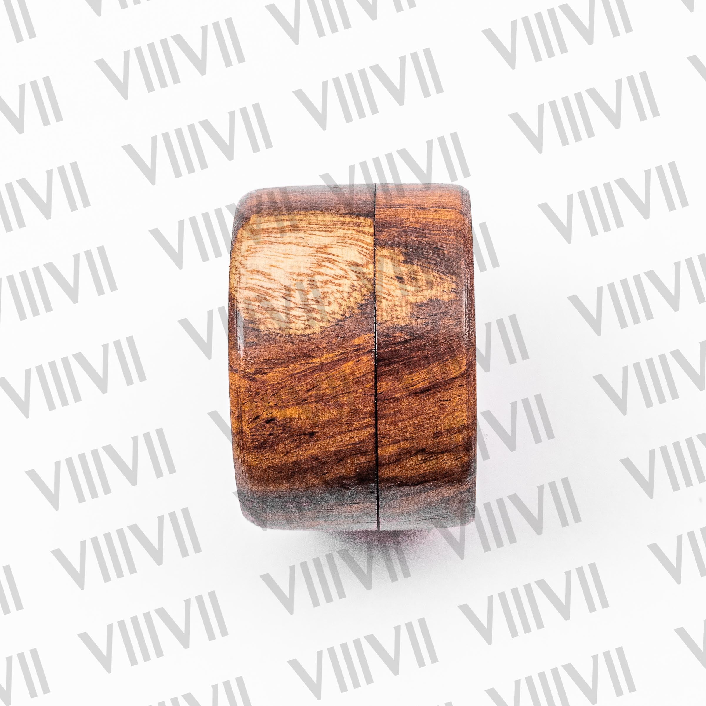 Rosewood ring box, Ring storage box custom engraved logo