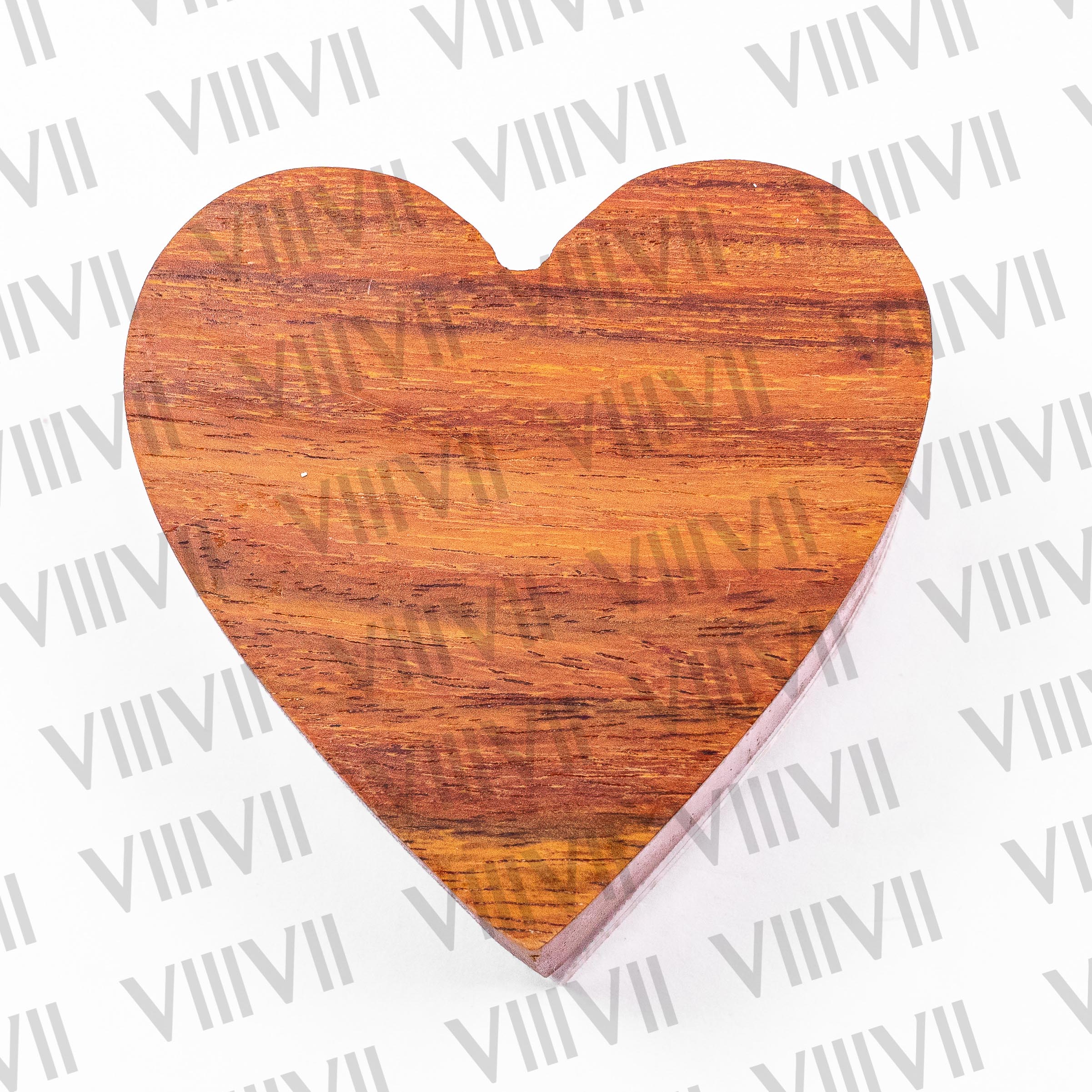Rosewood Heart ring box