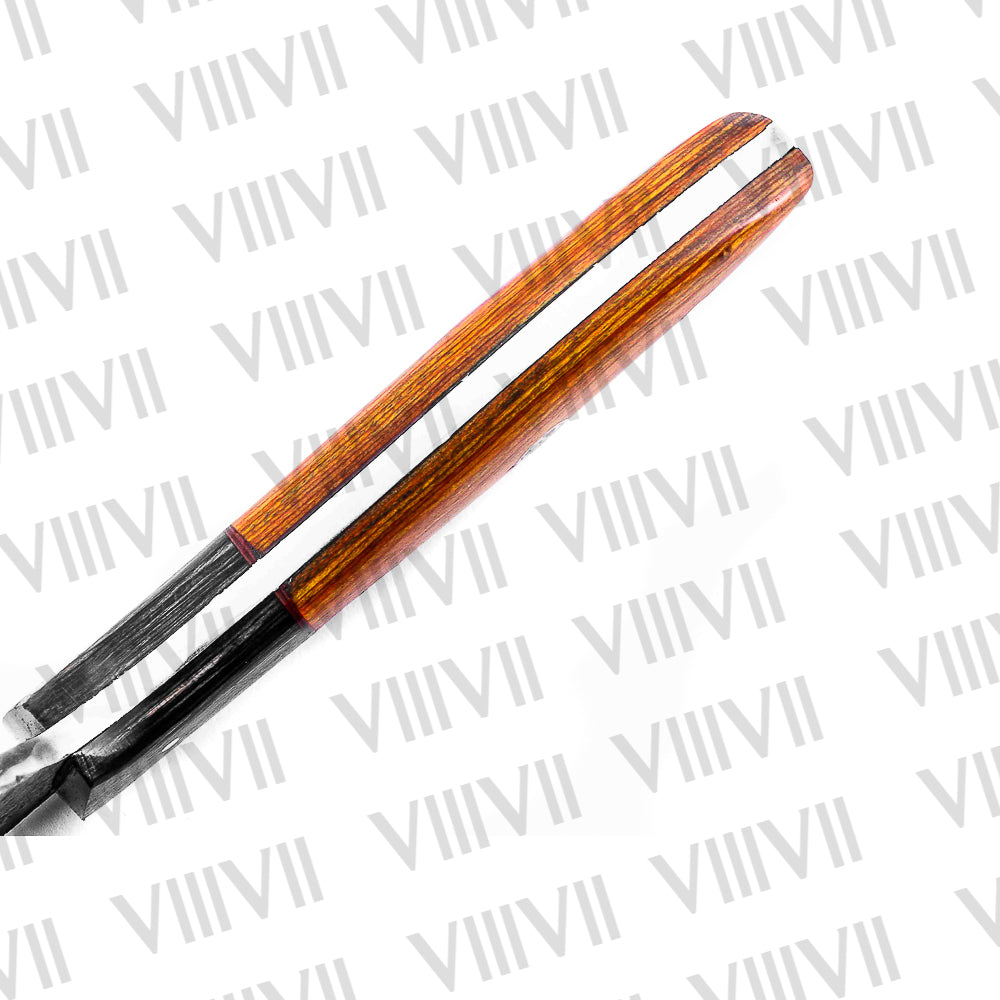 Handmade Full Tang Hunting Knife in High Carbon Steel with Ashwood Handle