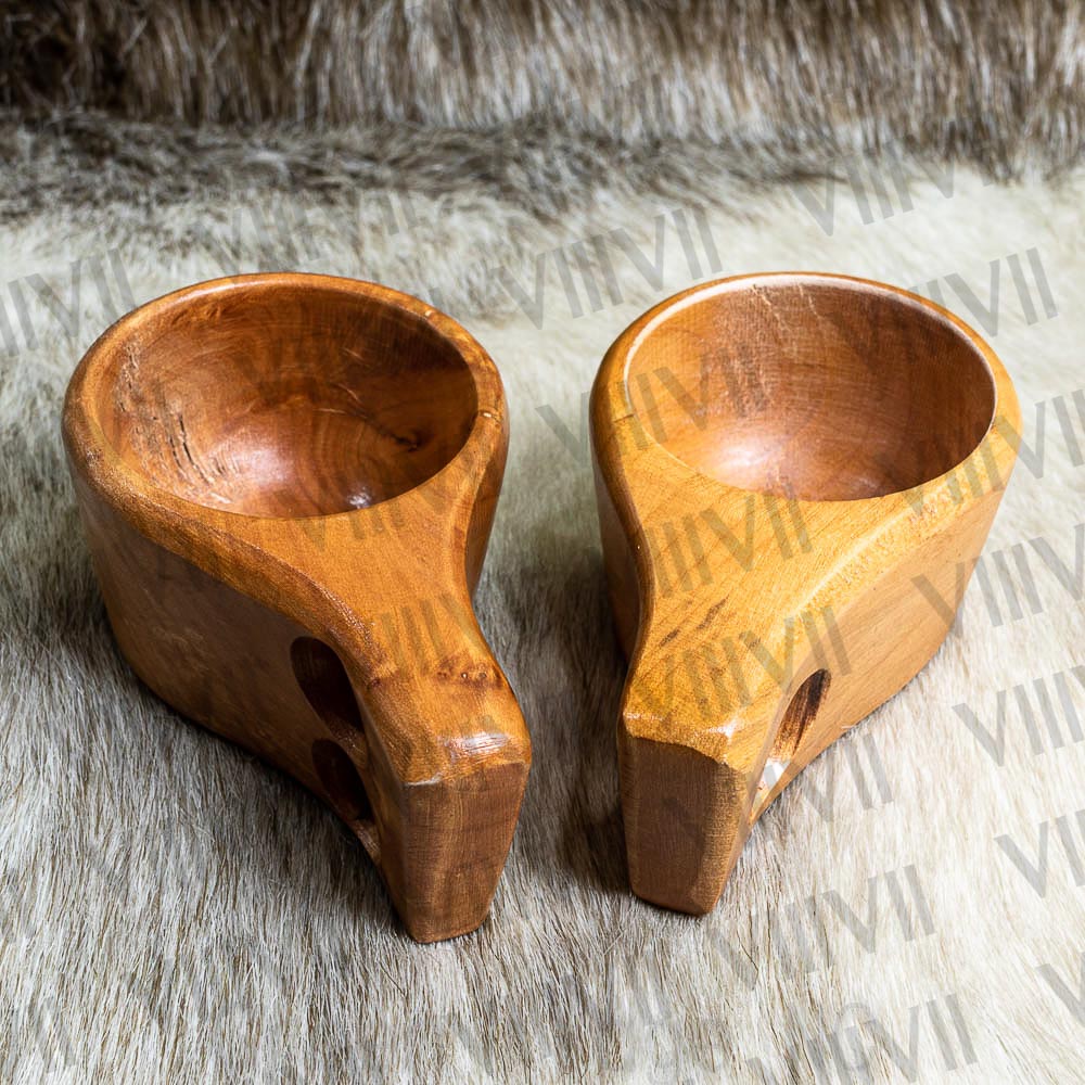 wooden Kuksa cups hand carved cups