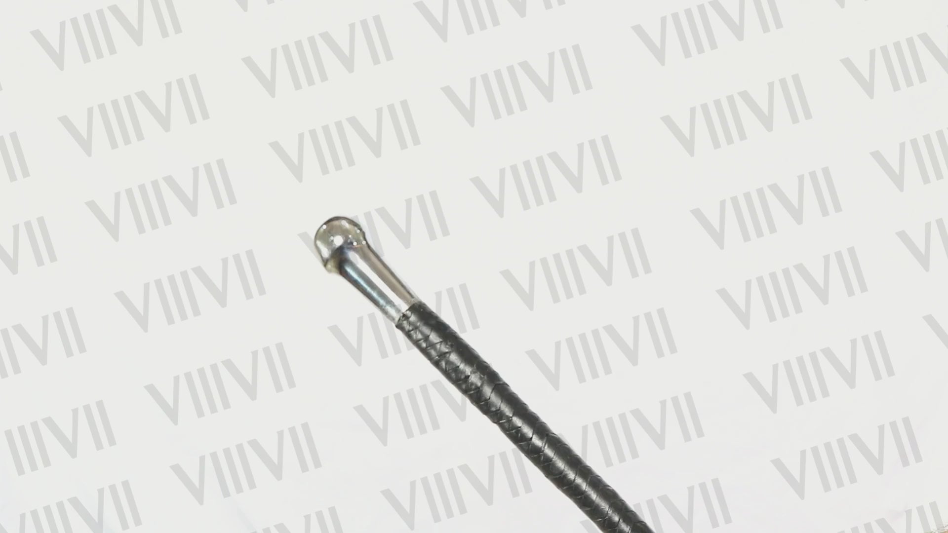 Genuine Black Leather Bull Whip 2.6ft – Cowhide Single Tail, 8 Plaits, Handcrafted Rodeo Whip, Equestrian Gear, Horse Training Whip