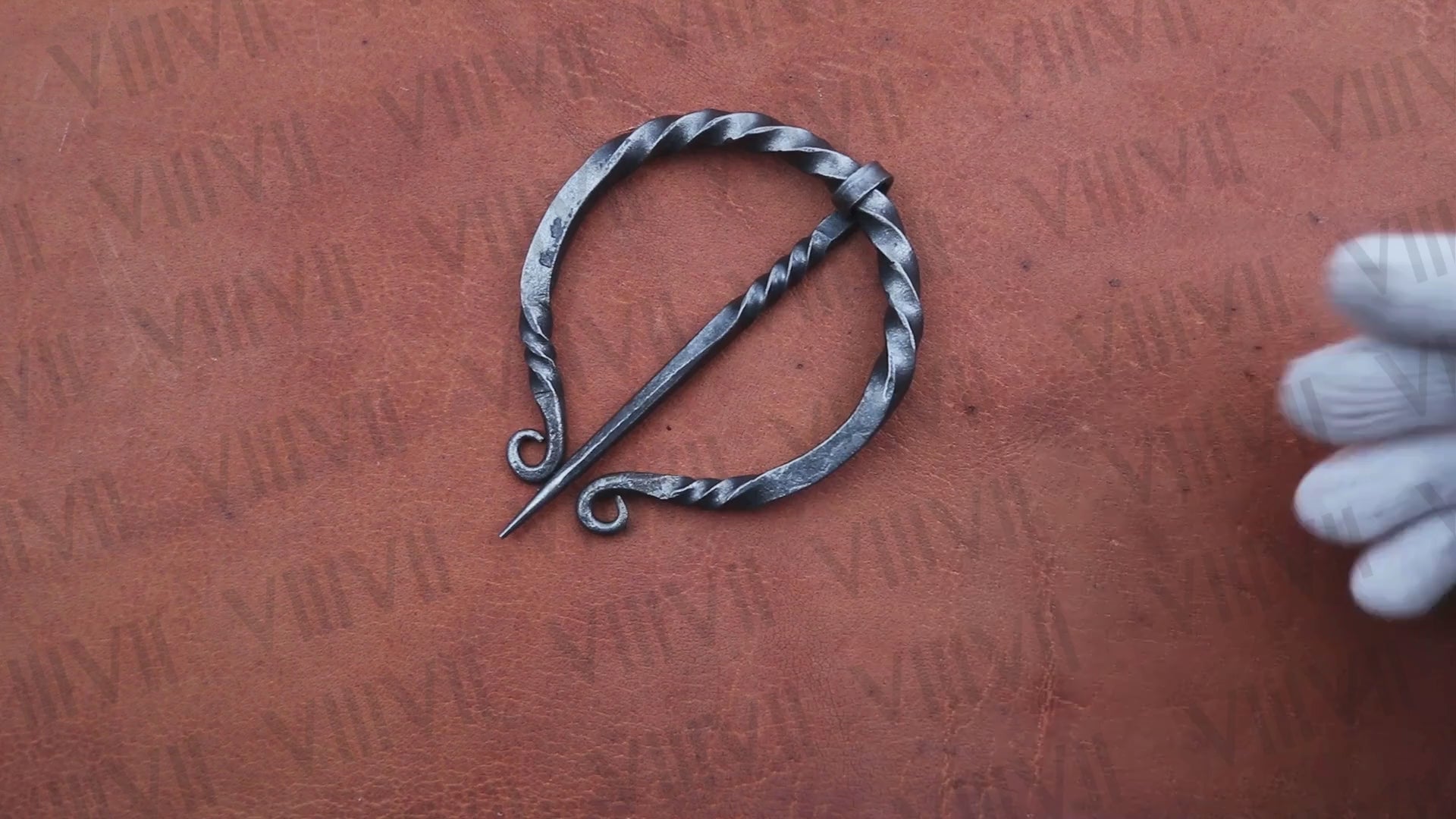Hand forged Brooch